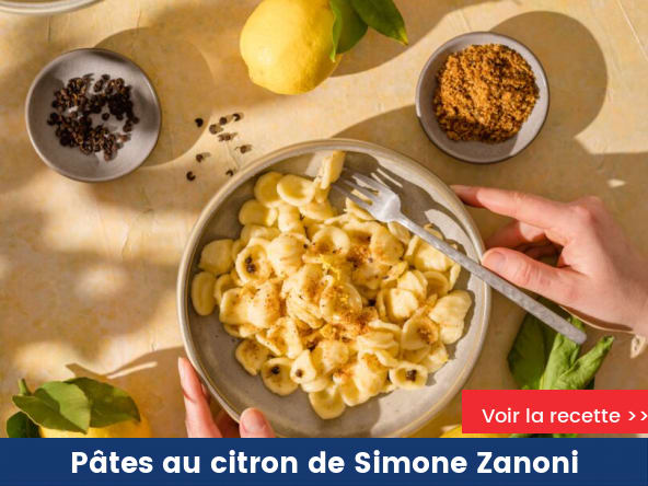 Pâtes au citron de Simone Zanoni